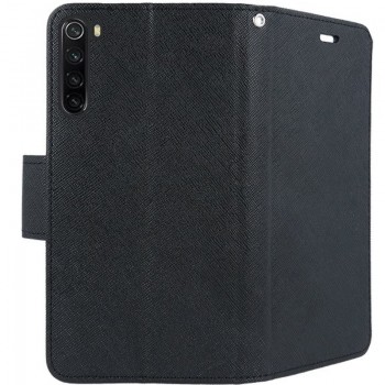 Atverčiamas dėklas su skyreliais - juodas (Xiaomi REDMI NOTE 8) Atverčiamas dėklas su skyreliais - juodas (Xiaomi REDMI NOTE 8)